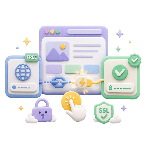alleo.blog 서브도메인과 커스텀 도메인 연결